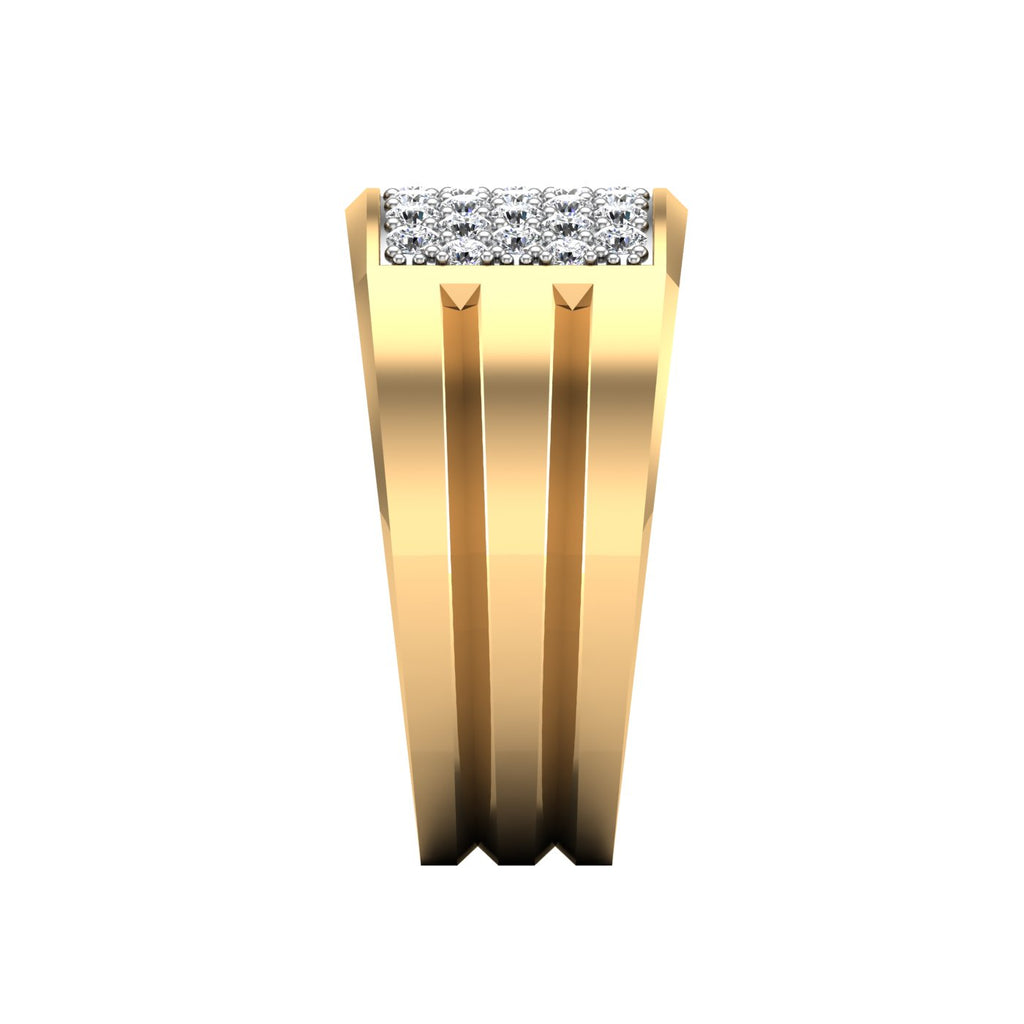 Men's Pave Band Diamond Ring