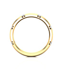 Men's Round Diamond Floating Band Ring