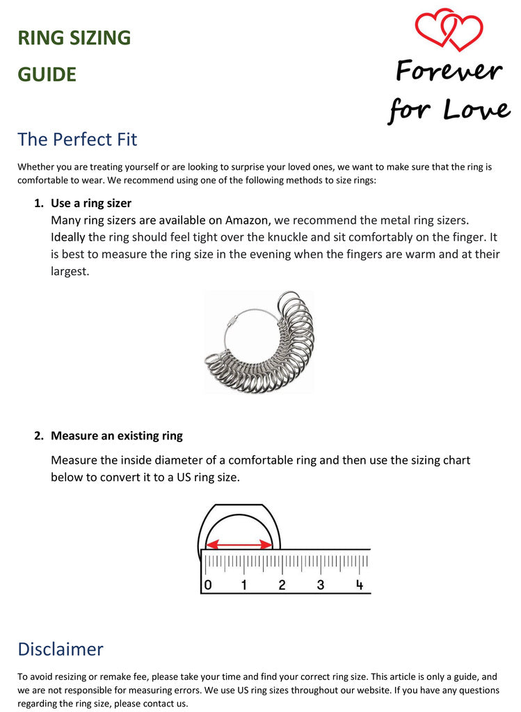 How to measure your ring size
